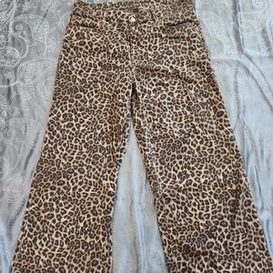 American Eagle Outfitters Animal Print Pants